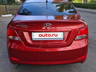 2016 Hyundai Solaris I Рестайлинг, красный, 1030000 рублей, вид 3