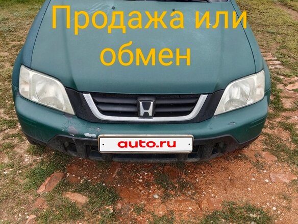 1998 Honda CR-V I, зелёный, 550000 рублей