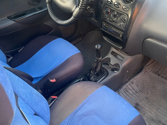 2008 Daewoo Matiz I Рестайлинг, синий, 105000 рублей - вид 7