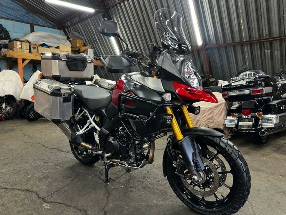 2015 Suzuki V-Strom 1000, красный, 780000 рублей
