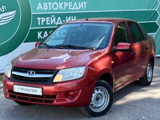 2012 Lada (ВАЗ) Granta I, красный, 299000 рублей, вид 1