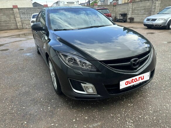 2008 Mazda 6 II (GH), чёрный, 740000 рублей - вид 2