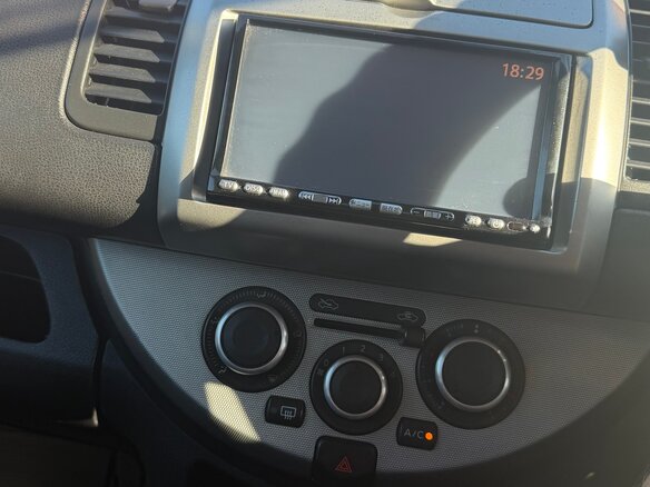2009 Nissan Note I Рестайлинг, чёрный - вид 10