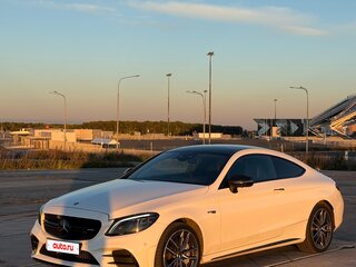 2020 Mercedes-Benz C-Класс AMG 43 AMG IV (W205) Рестайлинг, белый, 5500000 рублей, вид 2