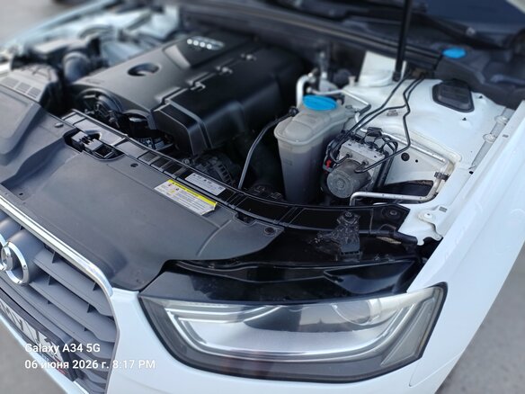 2013 Audi A4 IV (B8) Рестайлинг, белый, 1350000 рублей - вид 27