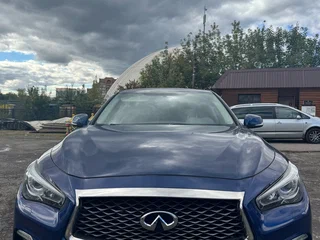2018 Infiniti Q50 I Рестайлинг, синий, 2070000 рублей, вид 3