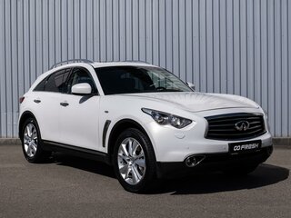 2013 Infiniti FX37 II (S51) Рестайлинг, белый, 2549000 рублей, вид 1