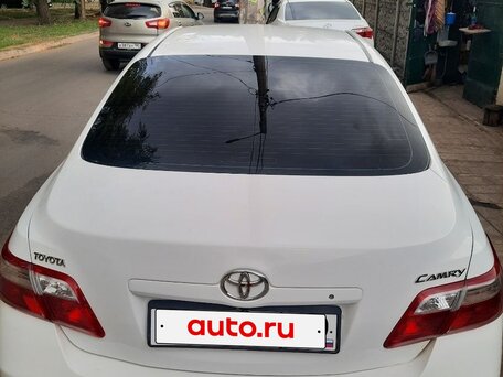 2008 Toyota Camry VI (XV40), белый, 1250000 рублей, вид 3