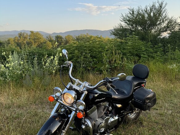 2008 Honda Shadow 750, чёрный - вид 5
