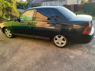 2007 Lada (ВАЗ) Priora I, чёрный, 330000 рублей, вид 5