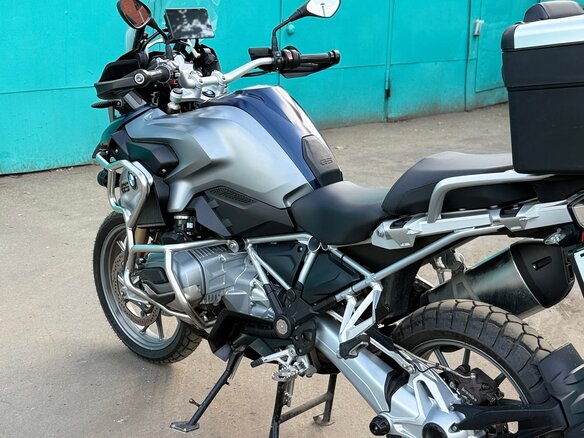 2015 BMW R 1200 GS, серый, 1100000 рублей - вид 3