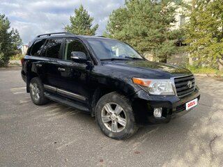 2014 Toyota Land Cruiser 200 Series Рестайлинг 1, чёрный, 3500000 рублей, вид 2