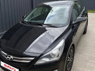 2016 Hyundai Solaris I Рестайлинг, чёрный, 1000000 рублей, вид 2