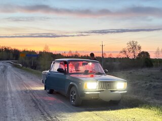 2005 Lada (ВАЗ) 2107, серый, 100000 рублей, вид 2