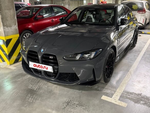2024 BMW M3 Competition Package VI (G80) Рестайлинг, серый, 15100000 рублей