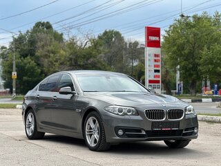 2014 BMW 5 серии 520i VI (F10/F11/F07) Рестайлинг, серый, 1950000 рублей, вид 3