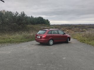 2008 Skoda Fabia II, красный, 495000 рублей, вид 1