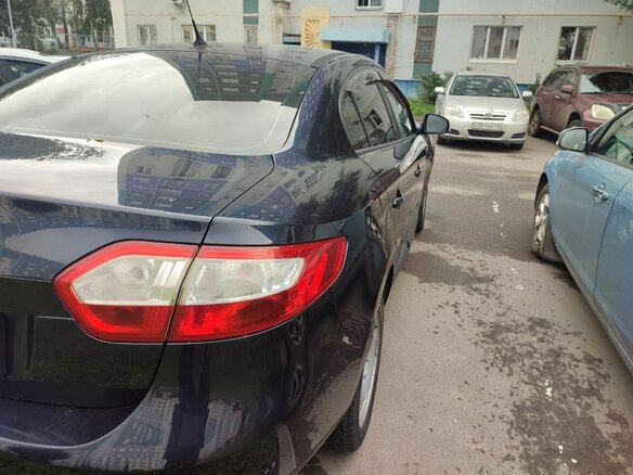 2012 Renault Fluence I, синий, 680000 рублей - вид 6