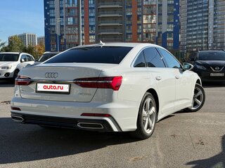 2020 Audi A6 45 TFSI V (C8), белый, 3490000 рублей, вид 4