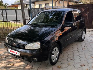 2010 Lada (ВАЗ) Kalina I, чёрный, 130000 рублей, вид 1