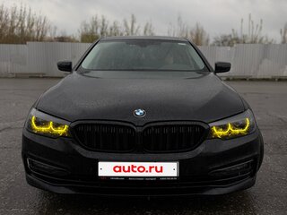 2019 BMW 5 серии 520d VII (G30/G31/G38), чёрный, 2860000 рублей, вид 3