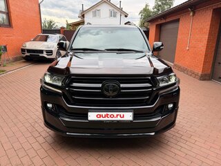 2018 Toyota Land Cruiser 200 Series Рестайлинг 2, чёрный, 6800000 рублей, вид 2