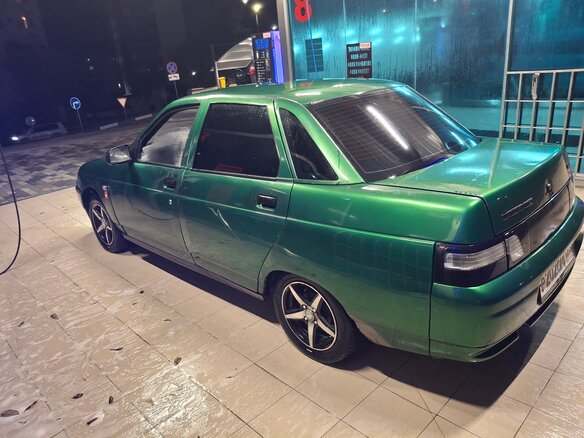 2000 Lada (ВАЗ) 2110, зелёный, 130000 рублей - вид 12