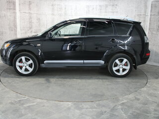 2008 Mitsubishi Outlander II, чёрный, 796000 рублей, вид 5