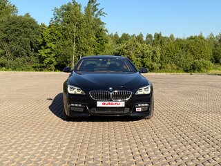 2016 BMW 6 серии 640d xDrive III (F06/F13/F12) Рестайлинг, чёрный, 4600000 рублей, вид 1