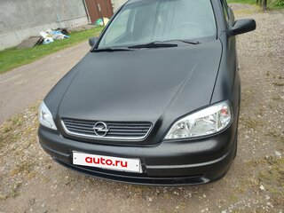 2001 Opel Astra G, чёрный, 200000 рублей, вид 1