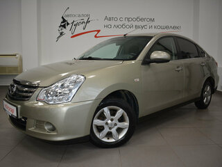 2013 Nissan Almera III (G15), бежевый, 459000 рублей, вид 2