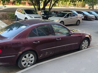 2007 Mercedes-Benz E-Класс 280 III (W211, S211) Рестайлинг, красный, 650000 рублей, вид 2