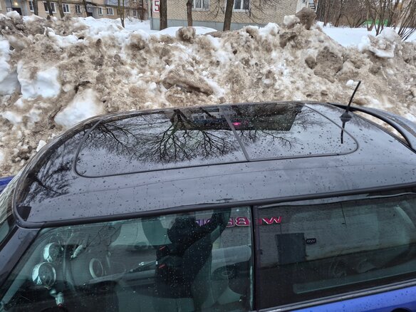 2003 Mini Hatch Cooper S I (R50), синий, 680000 рублей - вид 12