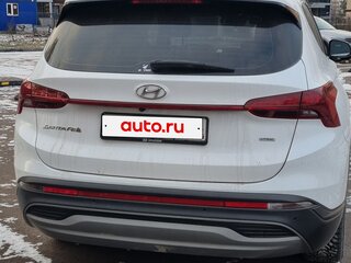 2021 Hyundai Santa Fe IV Рестайлинг, белый, 4350000 рублей, вид 3