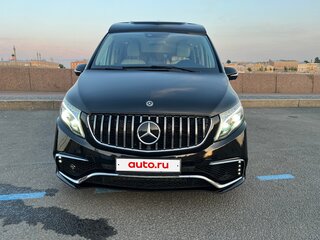 2020 Mercedes-Benz V-Класс Long 260 длинный III (W447) Рестайлинг, чёрный, 7690000 рублей, вид 2
