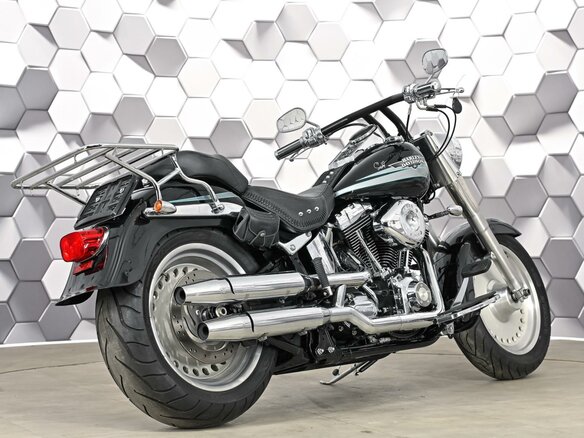 2008 Harley-Davidson Fat Boy, чёрный, 949000 рублей - вид 6