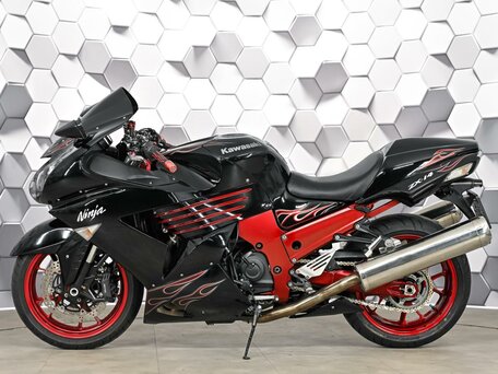 2009 Kawasaki ZX-14R, чёрный, 719000 рублей, вид 4
