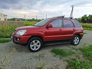 2009 Kia Sportage II Рестайлинг, красный, 870000 рублей, вид 4