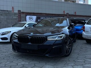 2021 BMW 5 серии 520i VII (G30/G31/G38) Рестайлинг, синий, 4150000 рублей, вид 5