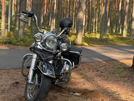 2010 Harley-Davidson Road King, чёрный, 1020000 рублей, вид 2