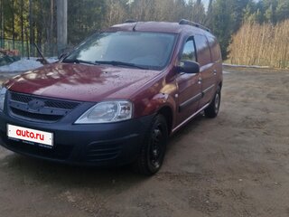 2013 Lada (ВАЗ) Largus I, красный, 400000 рублей, вид 1