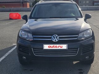 2013 Volkswagen Touareg II, чёрный, 1710000 рублей, вид 1