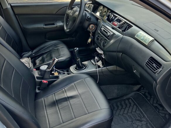 2006 Mitsubishi Lancer IX, серый, 850000 рублей - вид 7