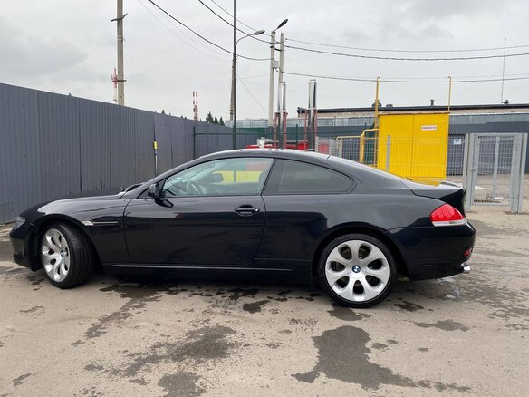 2004 BMW 6 серии 645i II (E63/E64), чёрный, 1800000 рублей - вид 7