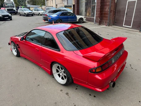 1997 Nissan Silvia VI (S14), красный, 2250000 рублей, вид 5