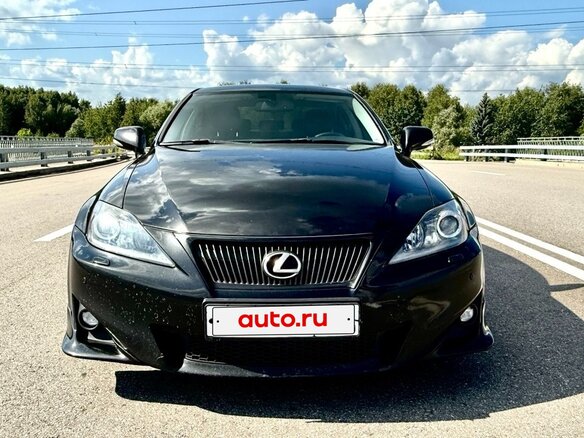2011 Lexus IS 250 II Рестайлинг 2, чёрный, 1550000 рублей