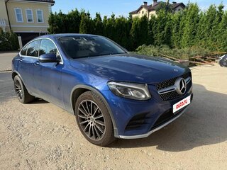2017 Mercedes-Benz GLC Coupe 300 I (C253), синий, 3600000 рублей, вид 1