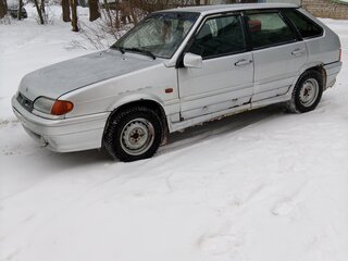 2004 Lada (ВАЗ) 2114, серебристый, 120000 рублей, вид 2