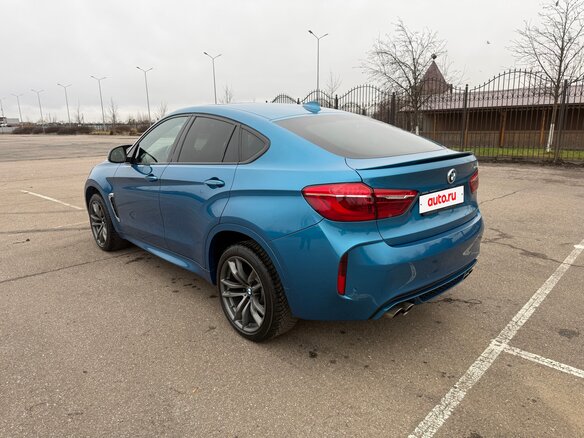 2017 BMW X6 M II (F86), голубой, 4099000 рублей - вид 8