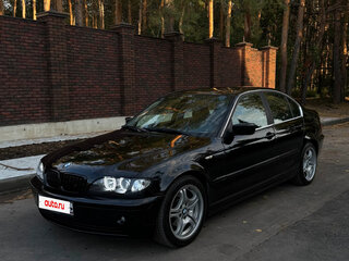 2002 BMW 3 серии 320i IV (E46) Рестайлинг, чёрный, 1050000 рублей, вид 1